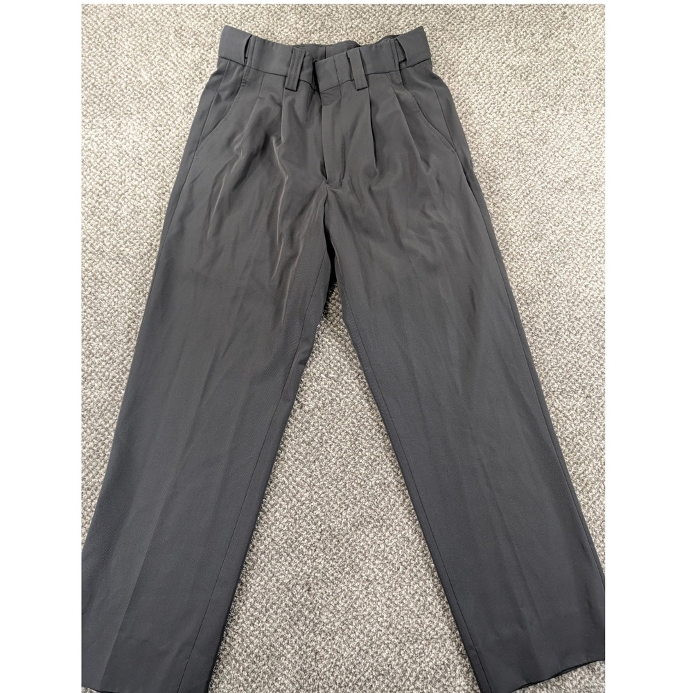 Smitty Mens Pleated Referee Umpire Pants Gray Size 30x29 Spandex Blend Official